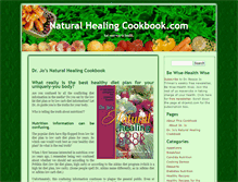 Tablet Screenshot of naturalhealingcookbook.com